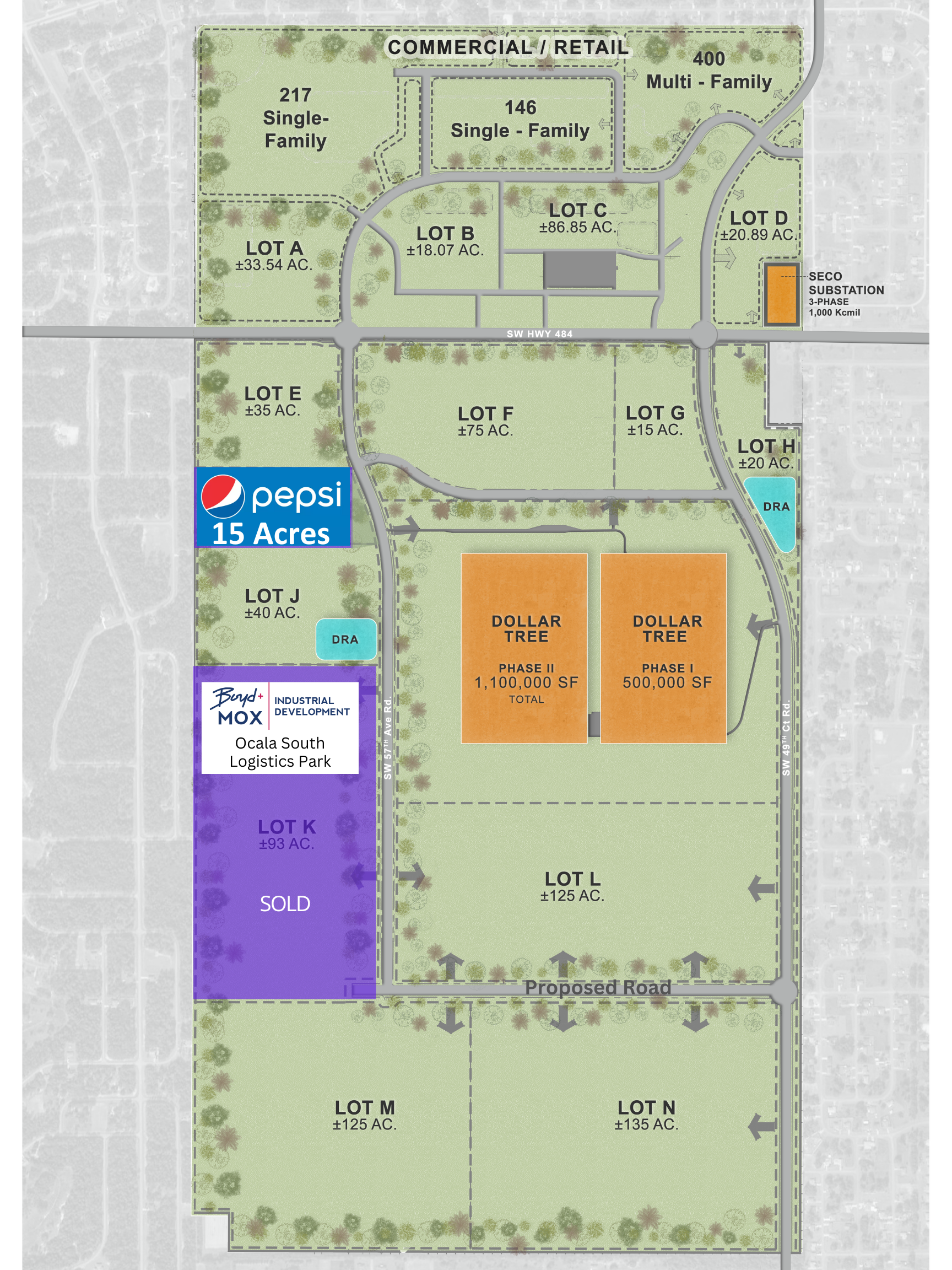 site overview map